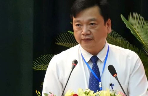 Giám đốc sở TN&MT Hà Tĩnh Hồ Huy Thành