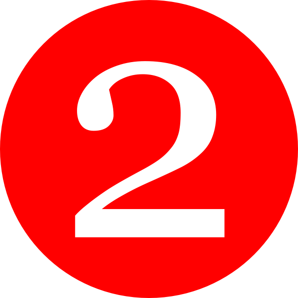 2 PNG Images, Two Number Transparent Free Download - Free Transparent PNG  Logos