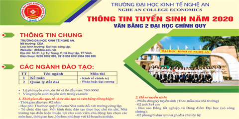 Thông báo tuyển sinh đại học bằng thứ 2 chính quy năm 2020