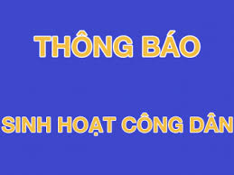 Lịch học tuần sinh hoạt công dân đầu khóa - Sinh viên Khóa 7