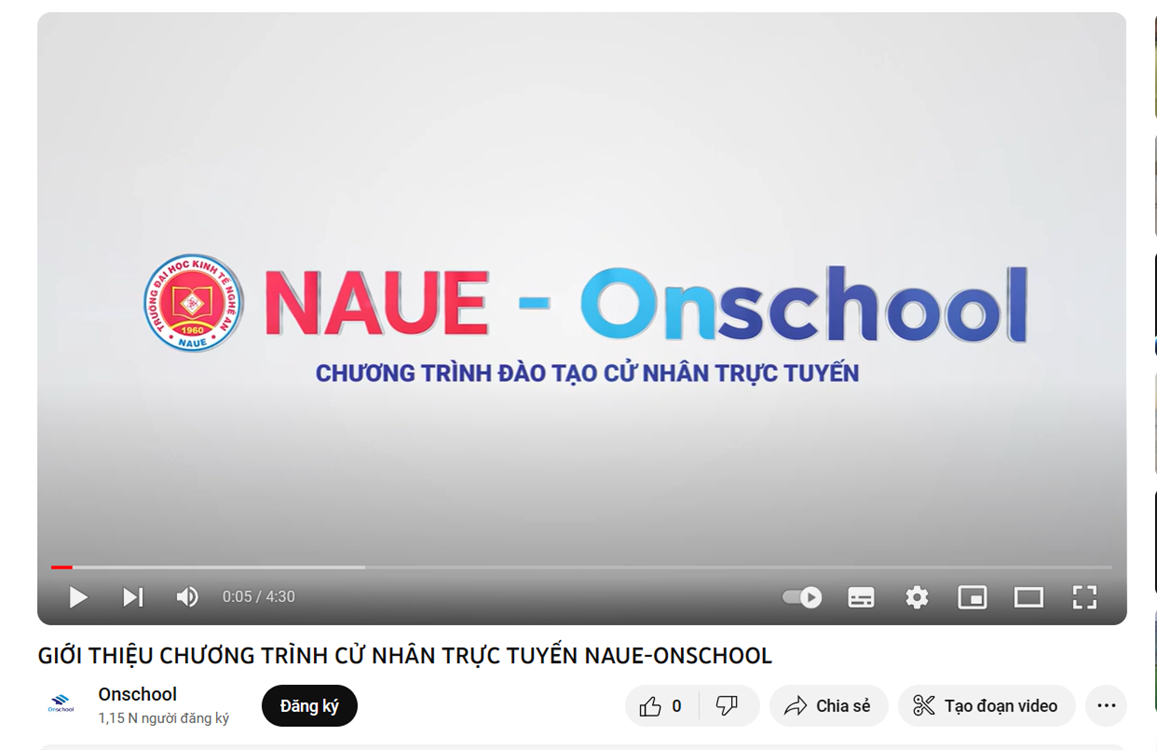 Tuyển sinh đào tạo từ xa trình độ đại học ngành Quản trị kinh doanh