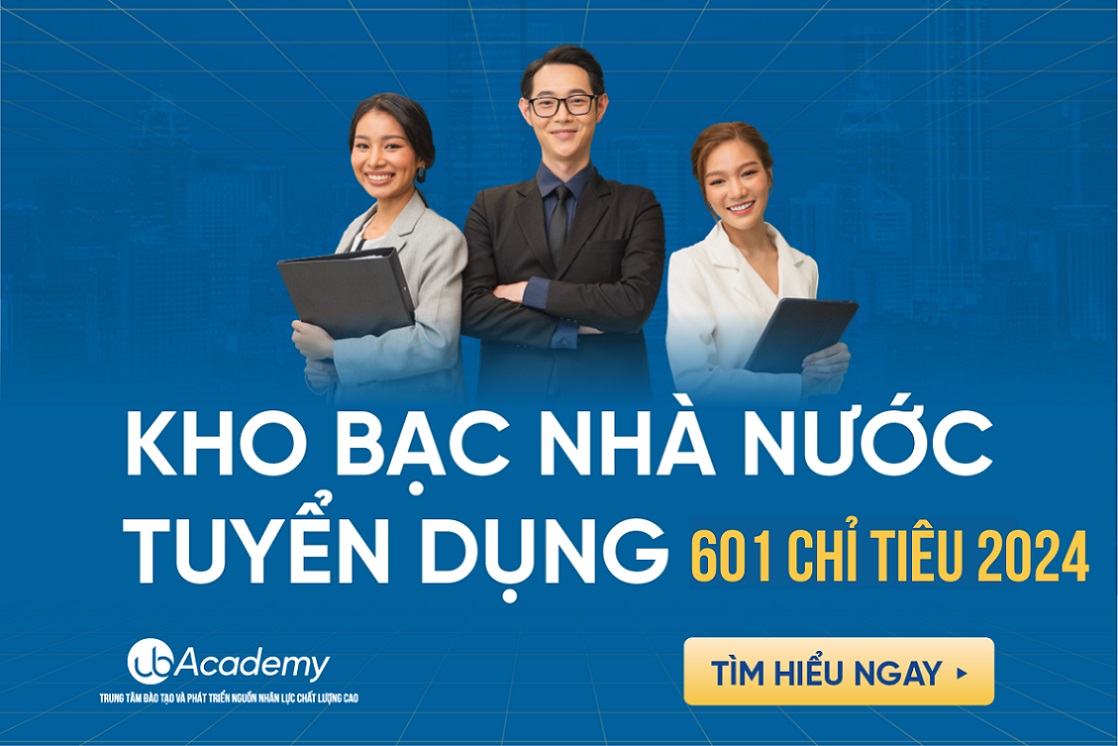 Kho bạc nhà nước tuyển dụng công chức năm 2024 