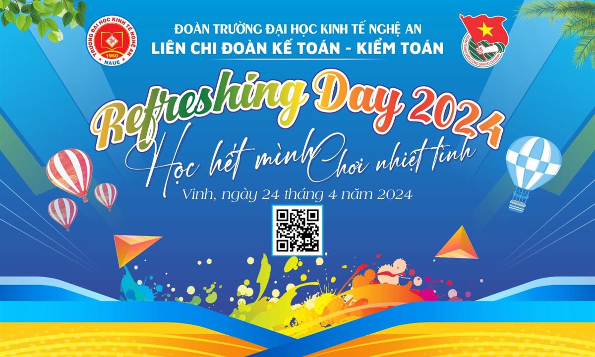 Kế hoạch tổ chức “Chương trình REFRESHING DAY 2024” 