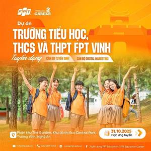 Tuyển dụng tại FPT School