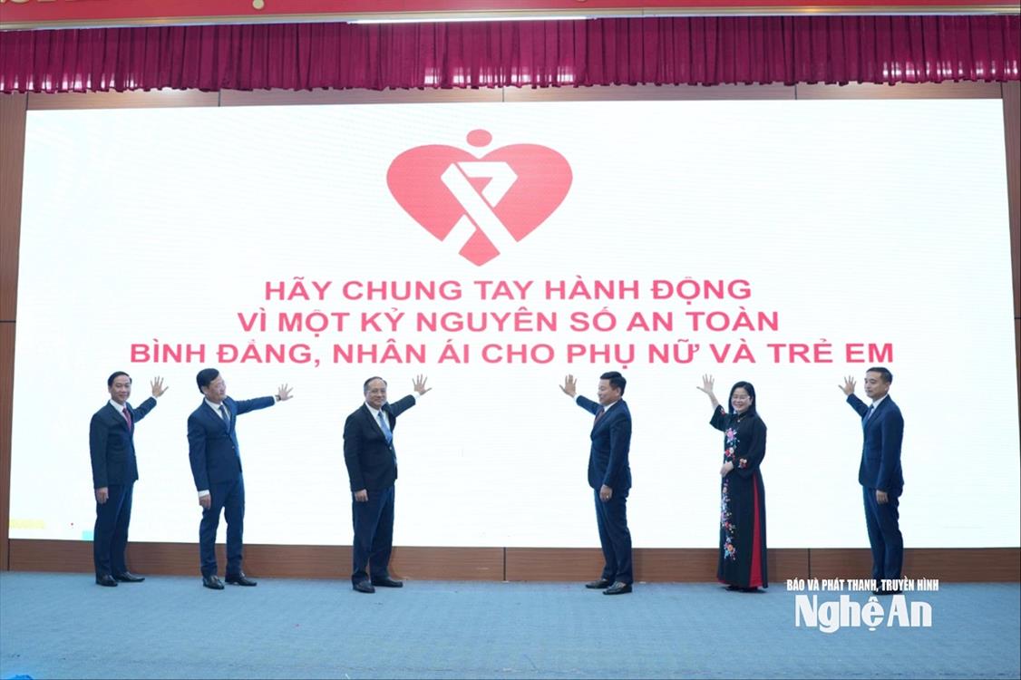 Lễ phát động Tháng hành động vì bình đẳng giới năm 2025 tại Nghệ An