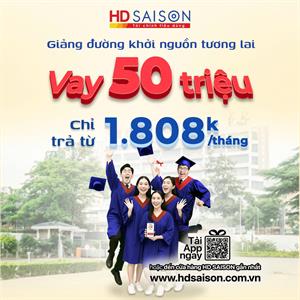 Công ty tài chính tiêu dùng HD SAISON hỗ trợ chi phí học tập cho sinh viên