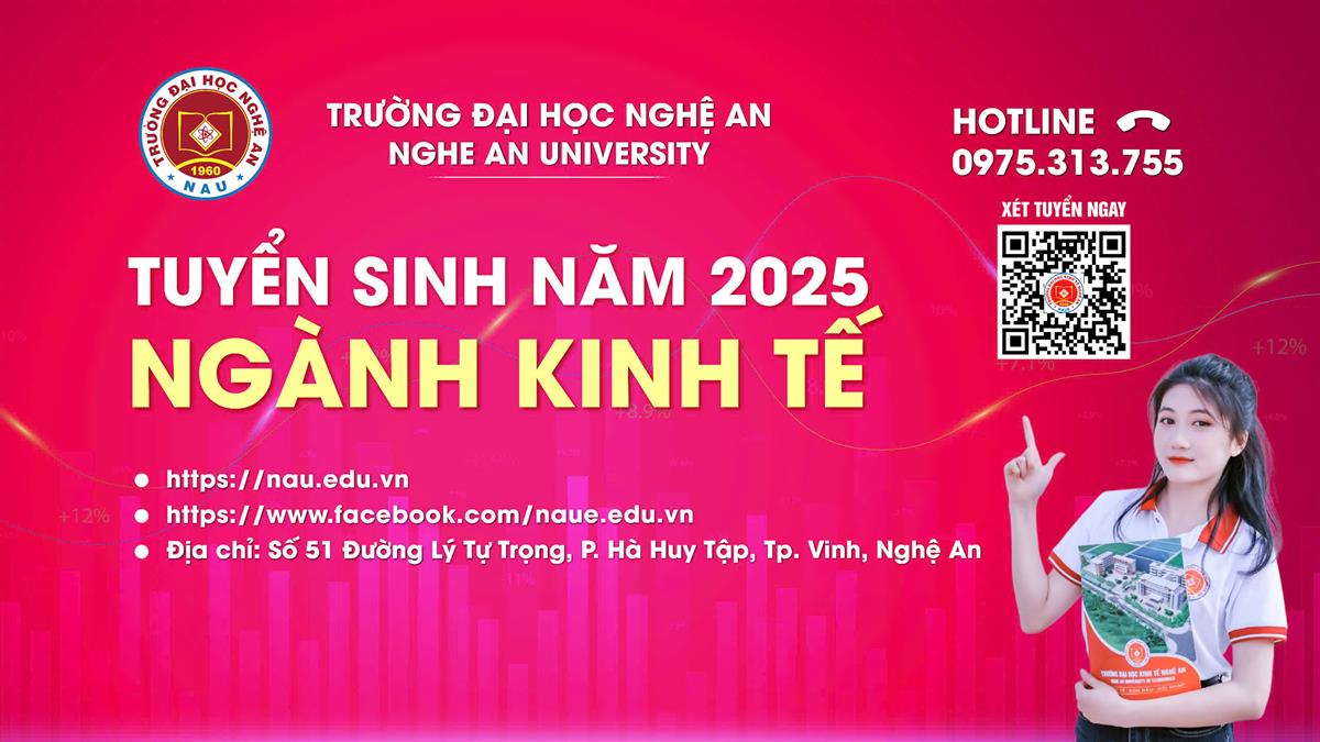 TUYỂN SINH NGÀNH KINH TẾ - CƠ HỘI CHO TƯƠNG LAI