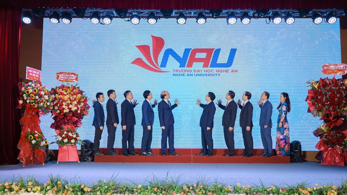 Ra mắt Logo & bộ nhận diện thương hiệu mới - Trường Đại học Nghệ An