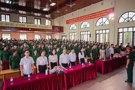 Lễ Bế giảng khóa học Quốc phòng và An ninh năm học 2024 - 2025