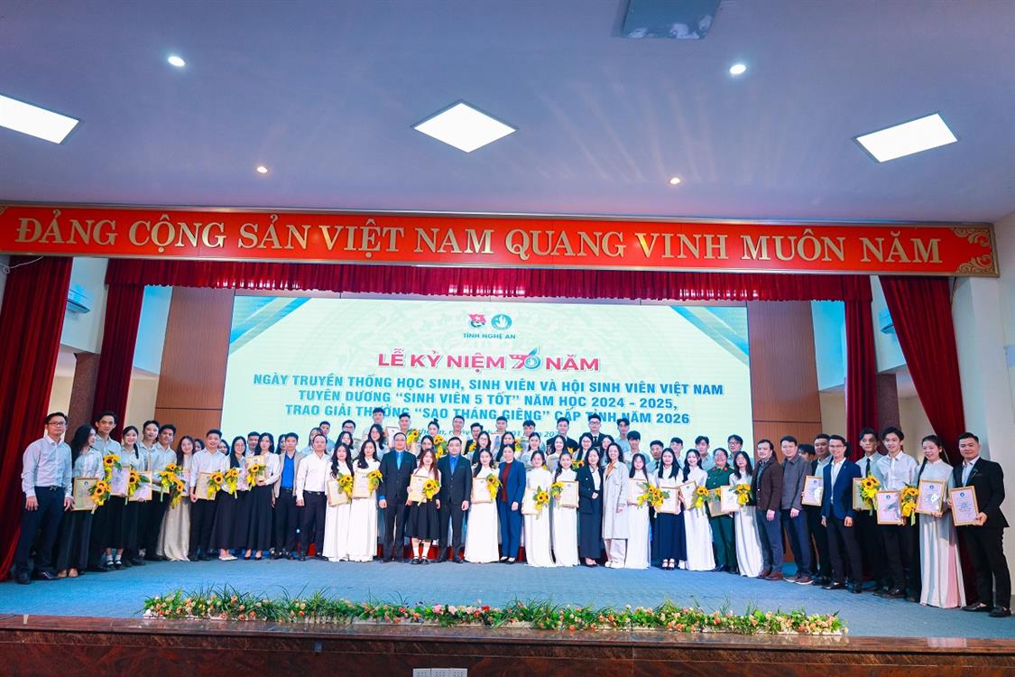 Trường Đại học Nghệ An – Nơi ươm mầm những công dân trẻ ưu tú