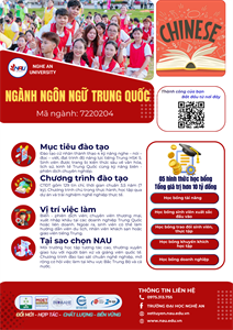 Chương trình đào tạo nghành ngôn ngữ Trung Quốc