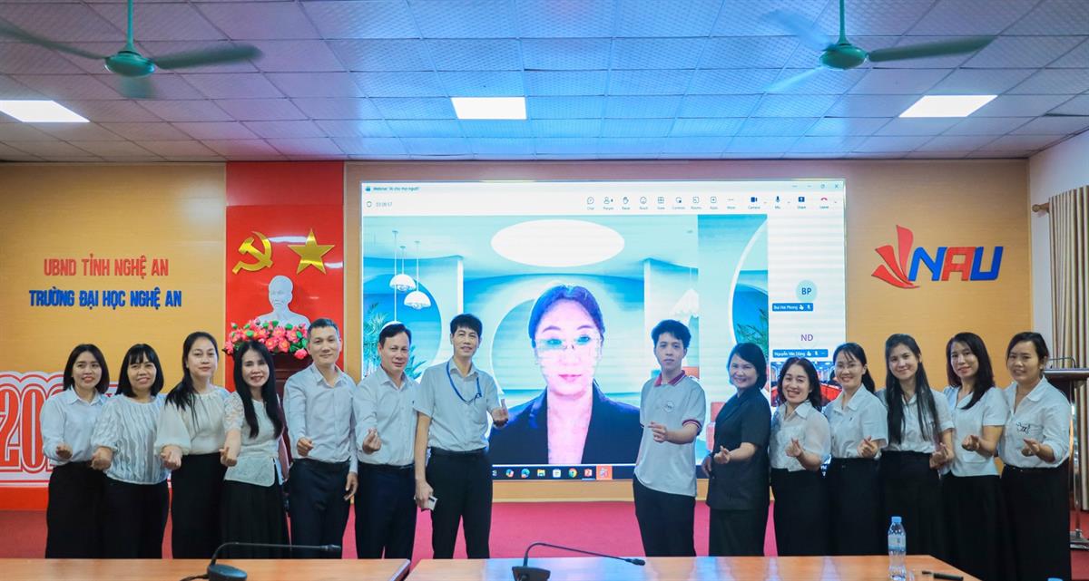 KHOA CNTT – ĐẠI HỌC NGHỆ AN TỔ CHỨC THÀNH CÔNG WEBINAR QUỐC TẾ: HƯỚNG TỚI CỘNG ĐỒNG CÔNG NGHỆ KHÔNG BIÊN GIỚI