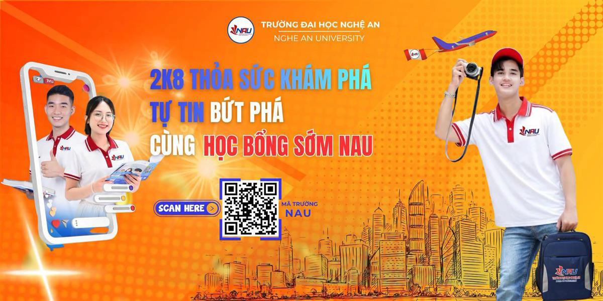 Chsinh sách học bổng Đại học Nghệ An 2026: Tiếp sức tài năng - Kiến tạo tương ali