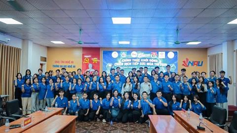 TUỔI TRẺ ĐẠI HỌC NGHỆ AN: KHÁT VỌNG XUNG KÍCH, TRỌN VẸN NGHĨA TÌNH 