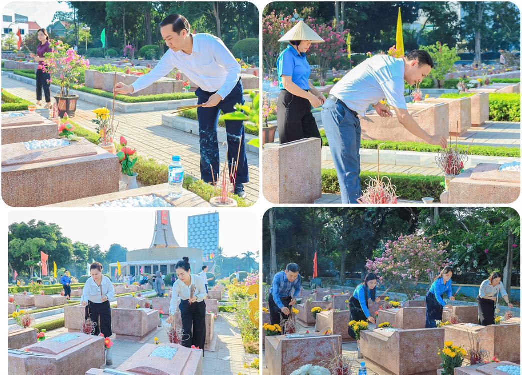 Trường Đại học Nghệ An dâng hoa, dâng hương tưởng niệm các Anh hùng liệt sĩ nhân kỷ niệm 79 năm Ngày Thương binh – Liệt sĩ