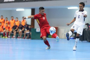 Tuyển futsal Việt Nam không thể gây bất ngờ trước Thái Lan