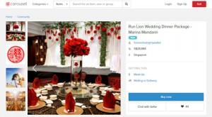 Phù rể Jasper Yam đăng bán gói tiệc cưới giúp chú rể trên mạng.