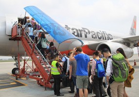 Các hãng hàng không Việt Nam sẽ mở thêm nhiều đường bay ra thế giới. Ảnh minh họa: Đ.Loan