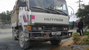 Chiếc xe tải không người lái đã trôi đâm chết bảo vệ mỏ đá