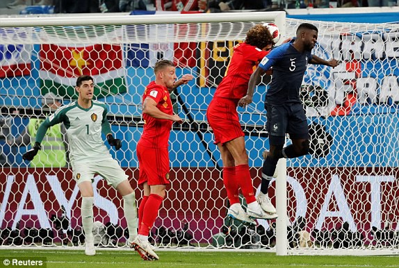 Pháp 1-0 Bỉ: Phút lóe sáng của Umtiti