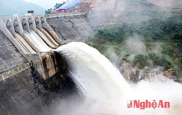 Bản Vẽ là thủy điện lớn nhất tỉnh Nghệ An: Ảnh tư liệu