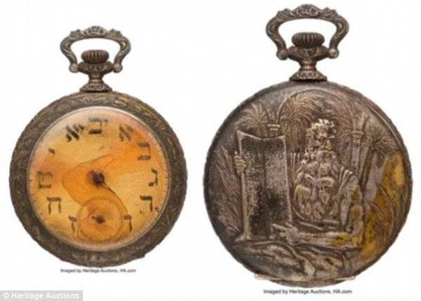 Chiếc đồng hồ tìm thấy sau vụ đắm tàu Titanic có giá 1,3 tỷ đồng