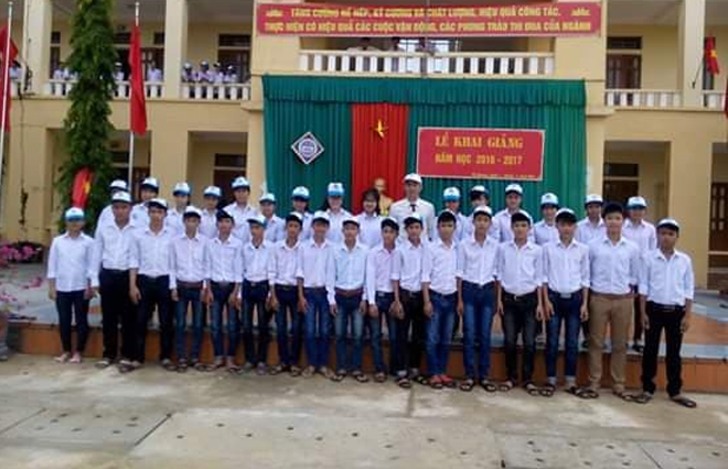 Một lớp học tại vùng núi Hà Tĩnh có 100% học sinh đậu đại học