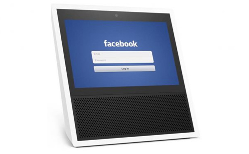 Loa Facebook sẽ có màn hình lớn như trên laptop. Ảnh minh họa: TechNews