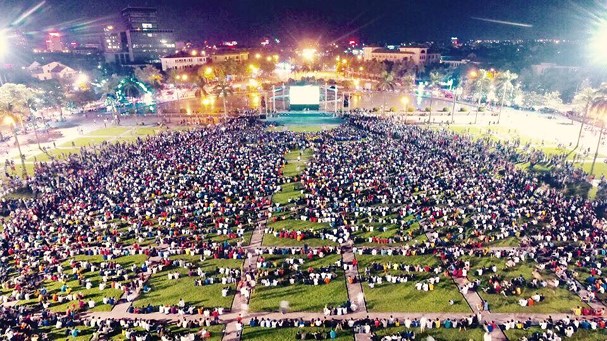 Màn hình led khủng sẽ tiếp tục được lắp tại Quảng trường Hồ Chí Minh để phục vụ khán giả