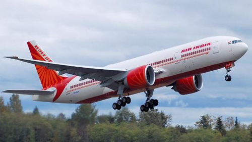 Một máy bay chở khách Boeing 777 của Air India