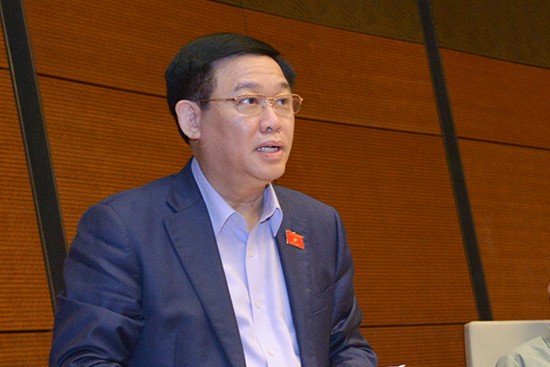 Phó thủ tướng Vương Đình Huệ phát biểu tại Quốc hội về giá tiêu dùng - Ảnh 1.