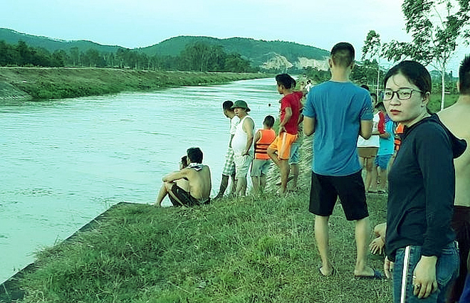 Sông Đào nơi xảy ra vụ việc.