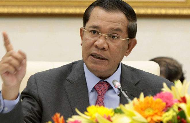 Thủ tướng Campuchia Samdech Hun Sen.
